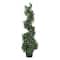 4ft. Boxwood Spiral Topiary with Multi-Function LED Lights